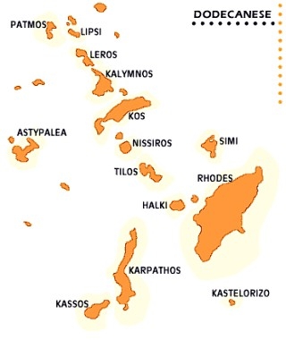 Îles du Dodécanèse Ferry Routes