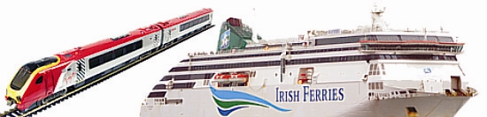 FerryTO Rail et voile avec Steanline et Irish Ferries