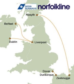 Itinéraires Norfolkline